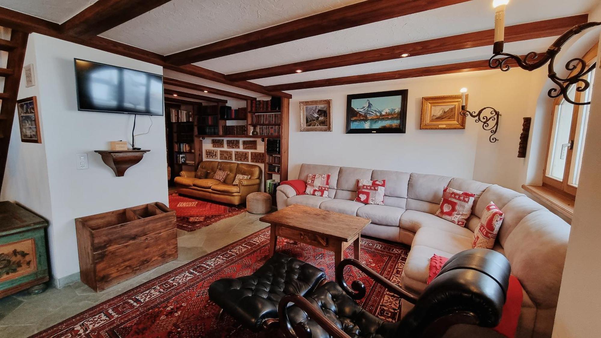 Haus Tiefbach - Apartment Cervino Zermatt Exteriör bild
