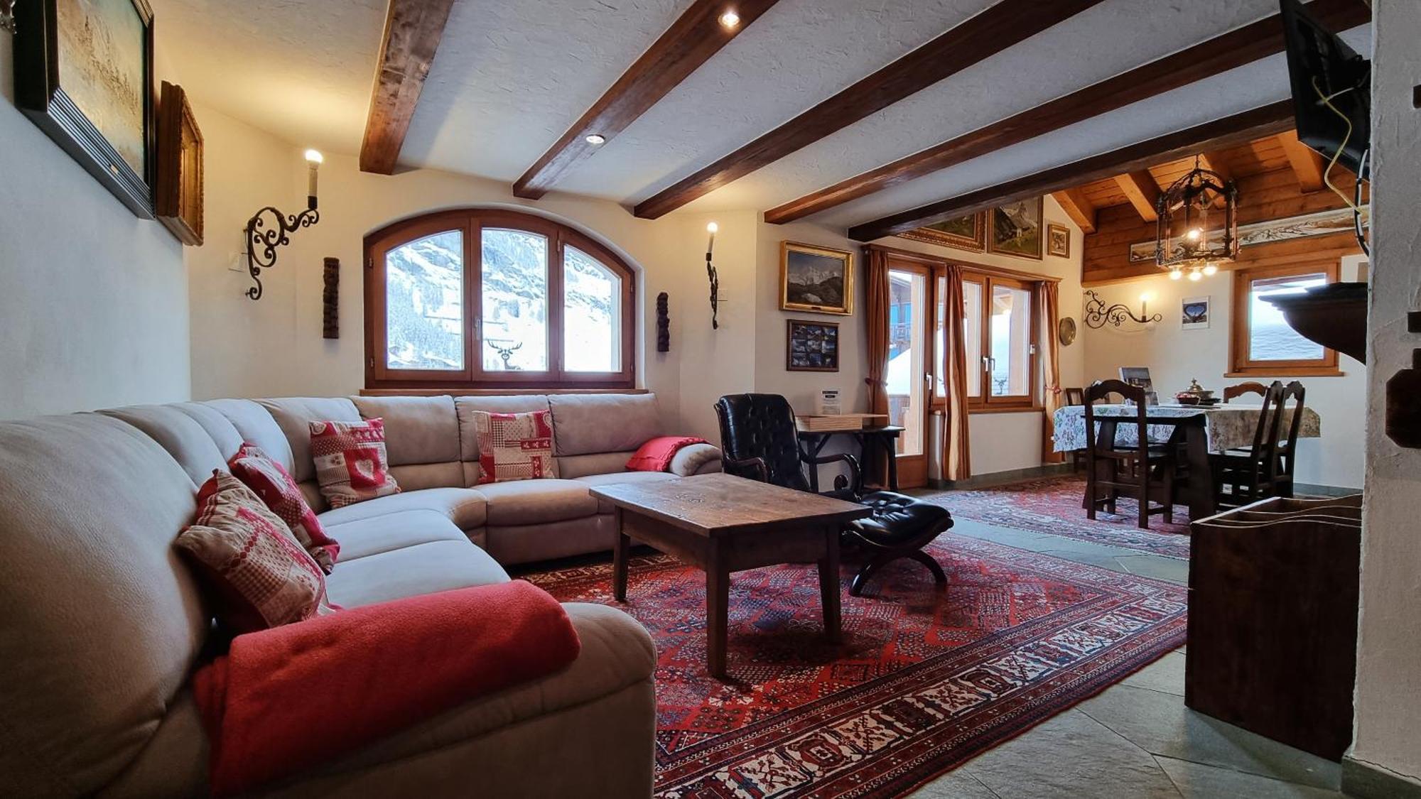 Haus Tiefbach - Apartment Cervino Zermatt Exteriör bild