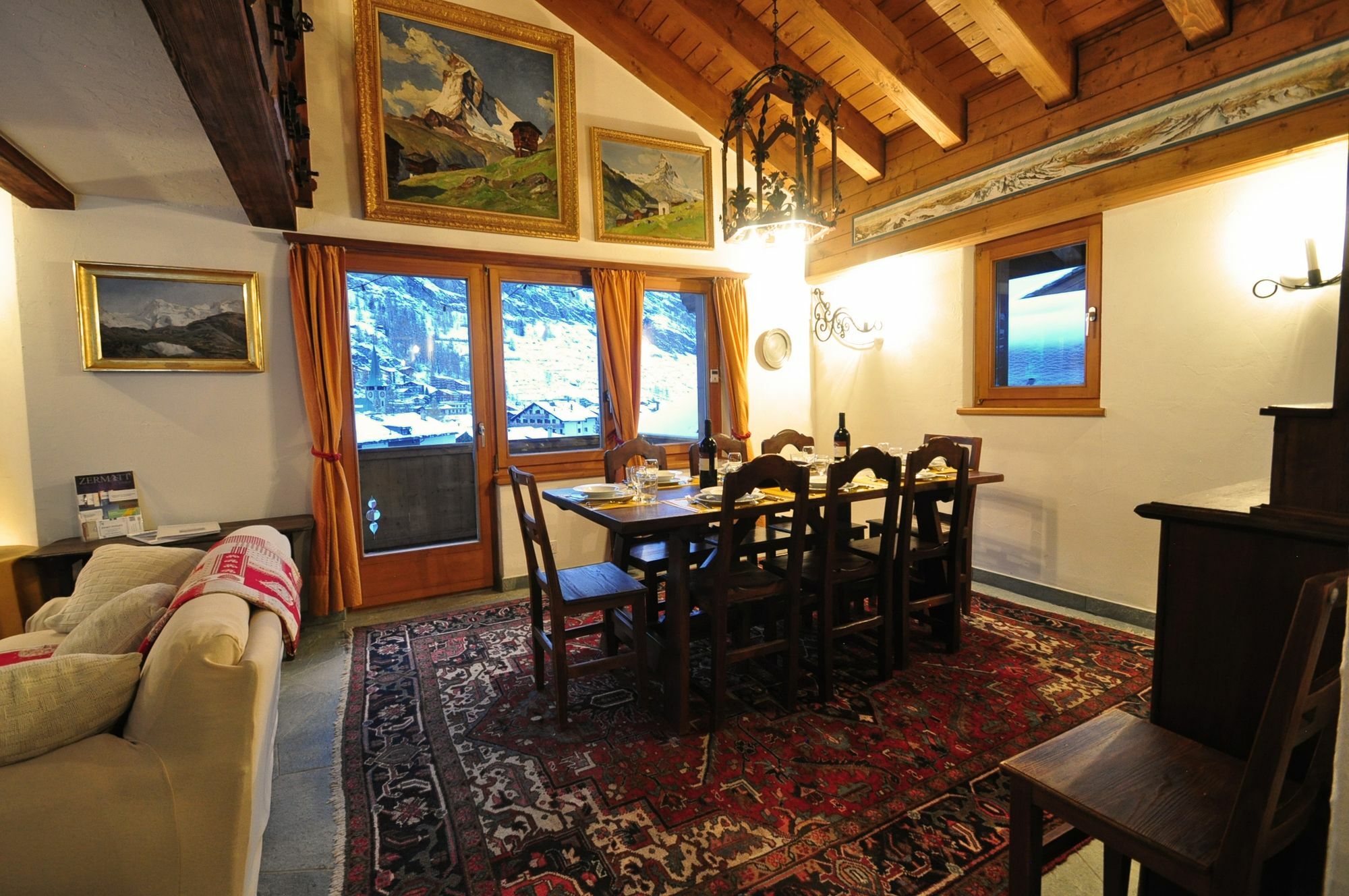 Haus Tiefbach - Apartment Cervino Zermatt Exteriör bild